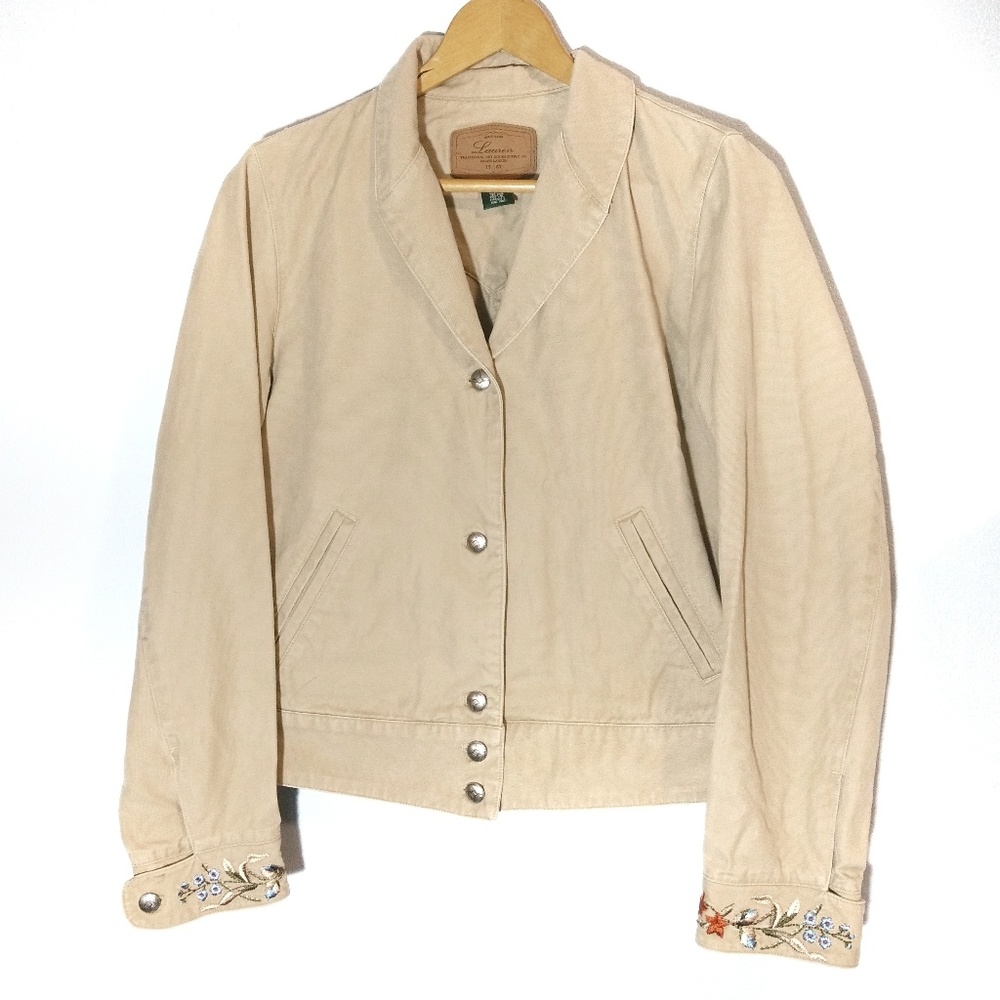 2/$10 SALE! Ralph Lauren Khaki Jacket